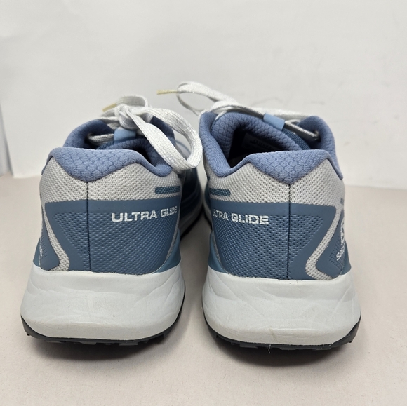 Salomon Ultra Glide Running Shoeswomens Sz 9.5Bluestone/Pearl Trail Distance - Picture 4 of 10